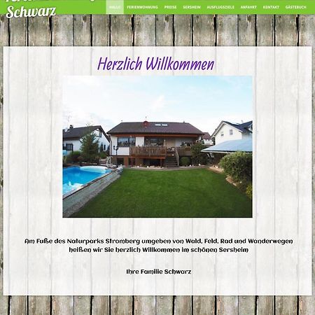 Ferienwohnung Schwarz Sersheim Esterno foto